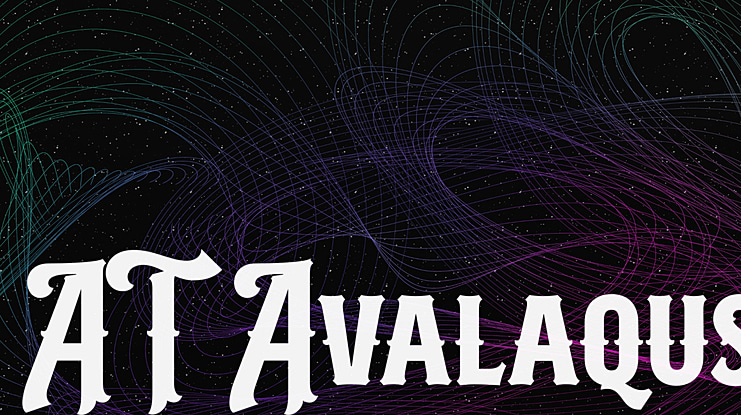 AT Avalaqus Font Family
