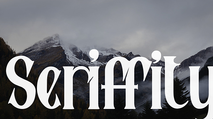 Seriffity Font