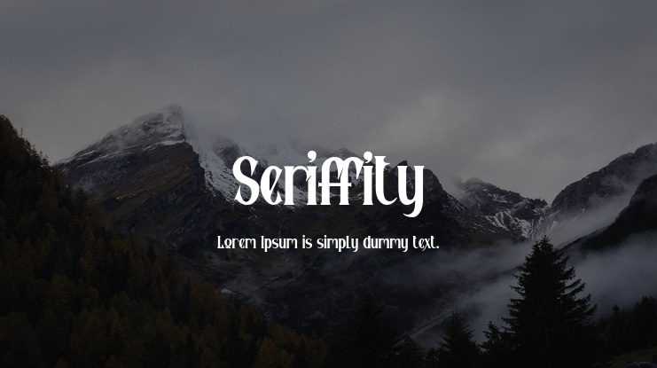 Seriffity Font