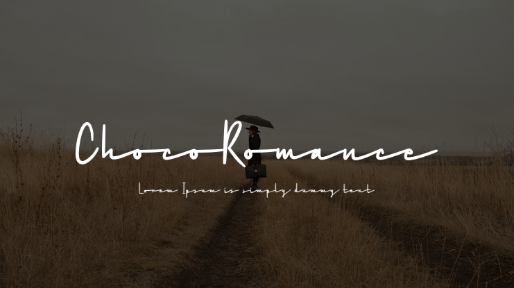 ChocoRomance Font Family