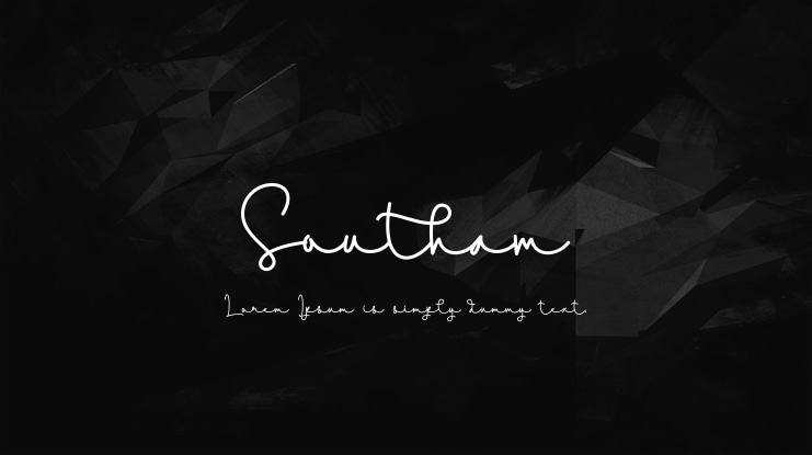 Southam Font