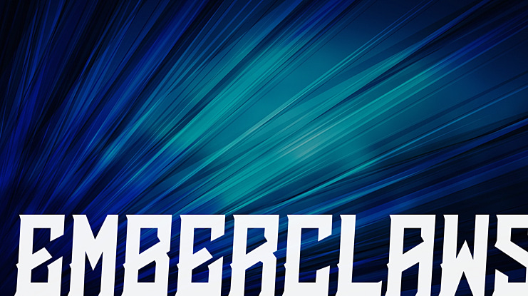 Emberclaws Font