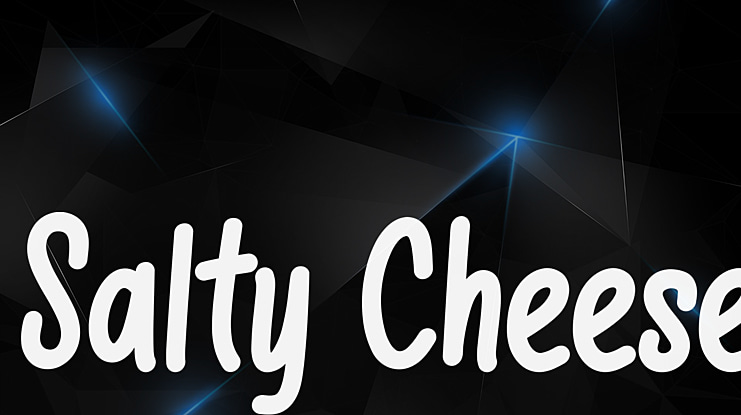 Salty Cheese Font