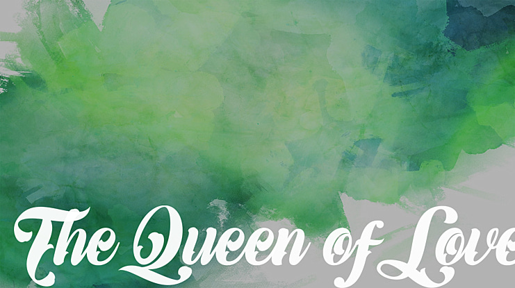 The Queen of Love Font