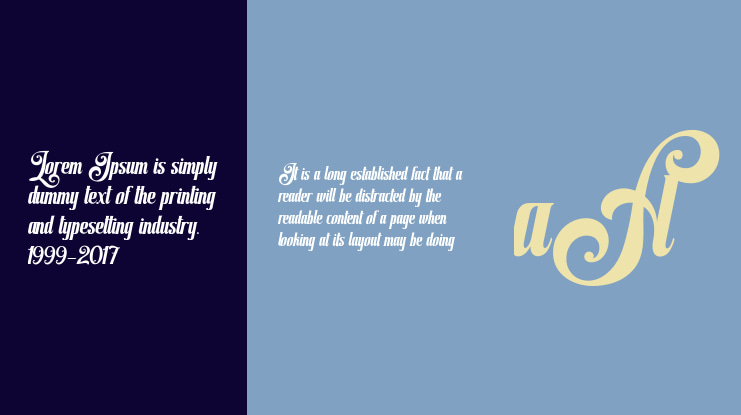 Rubra Costa Personal Use Only Font