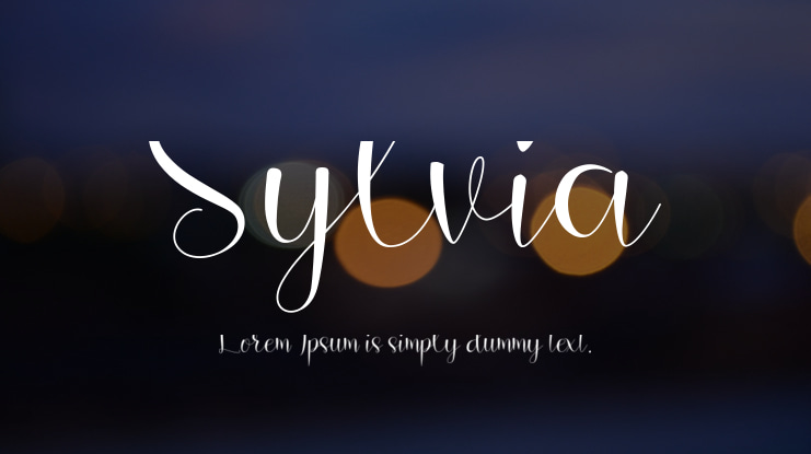 Sylvia Font