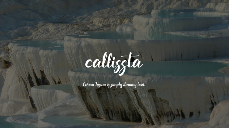 callissta Font