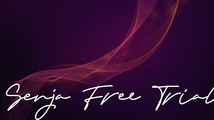 Senja Free Trial Font