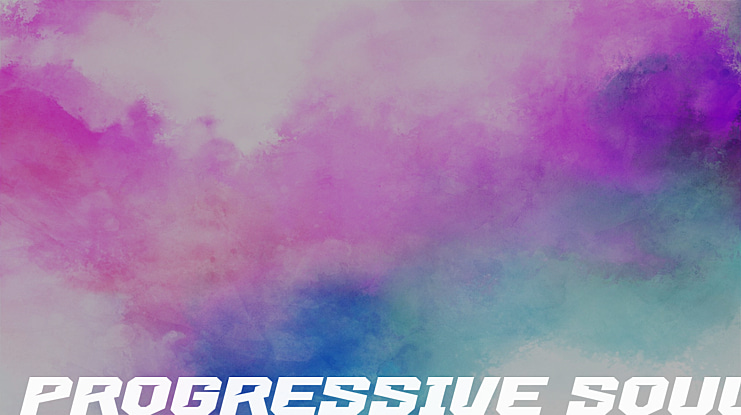 PROGRESSIVE SOUL Font