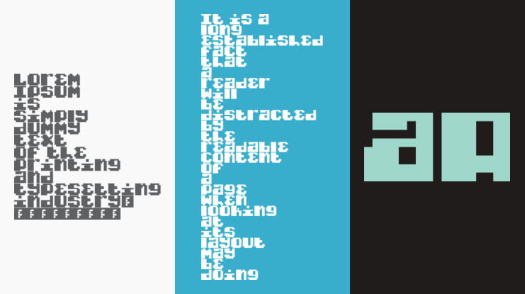 Typo Pixel Font