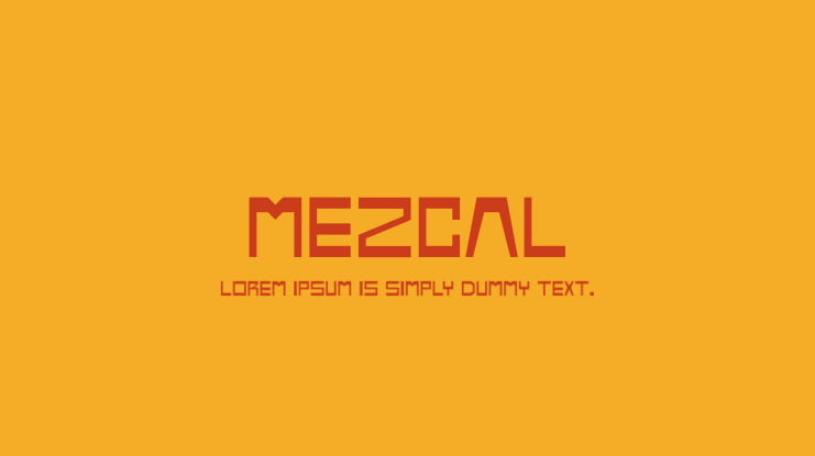 Mezcal Font