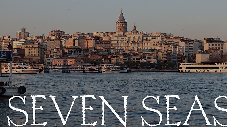 SEVEN SEAS Font