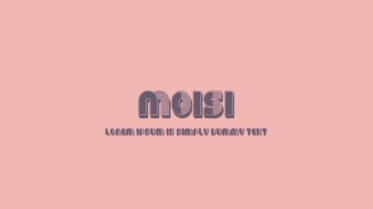 Moisi Font
