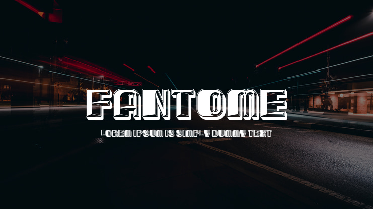 Fantome Font