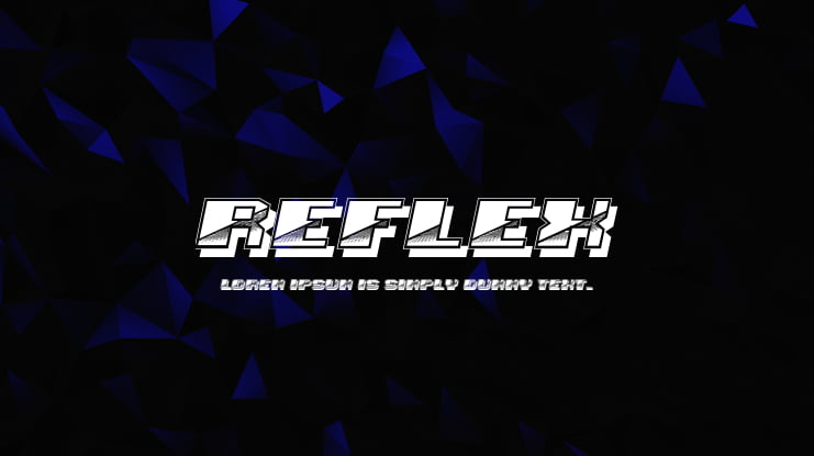 Reflex Font