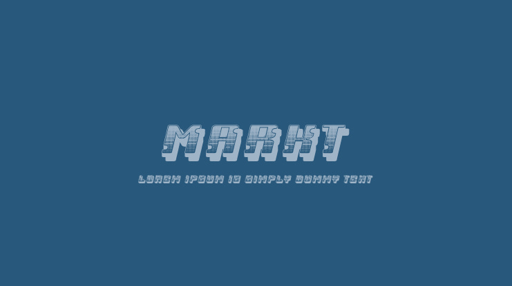 Markt Font