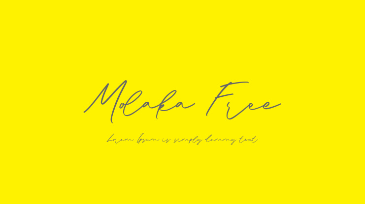 Molaka Free Font