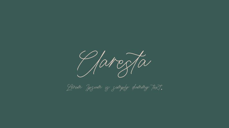 Claresta Font