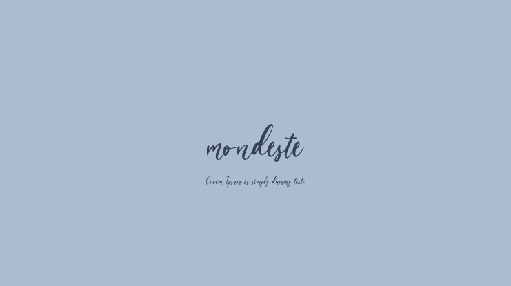 mondeste Font