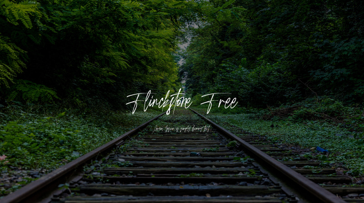 Flinckstone Free Font