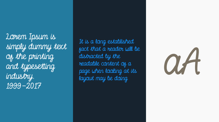 Nuliso Donationware Font Family