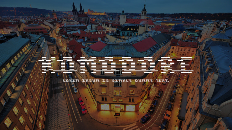Komodore Font Family