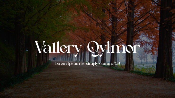 Vallery Qylmor Font