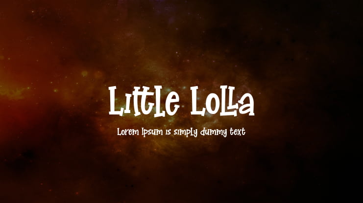 Little Lolla Font