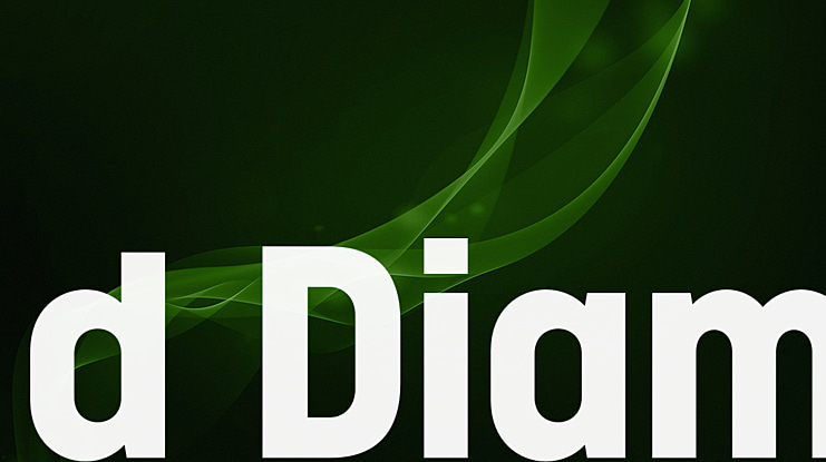 d Diam Font