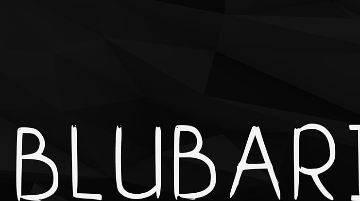 Blubari Font