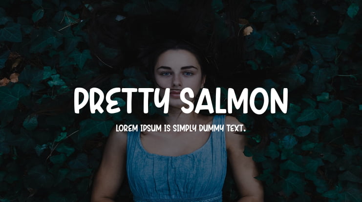 Pretty Salmon Font