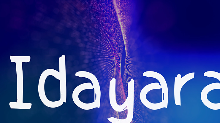 Idayara Font