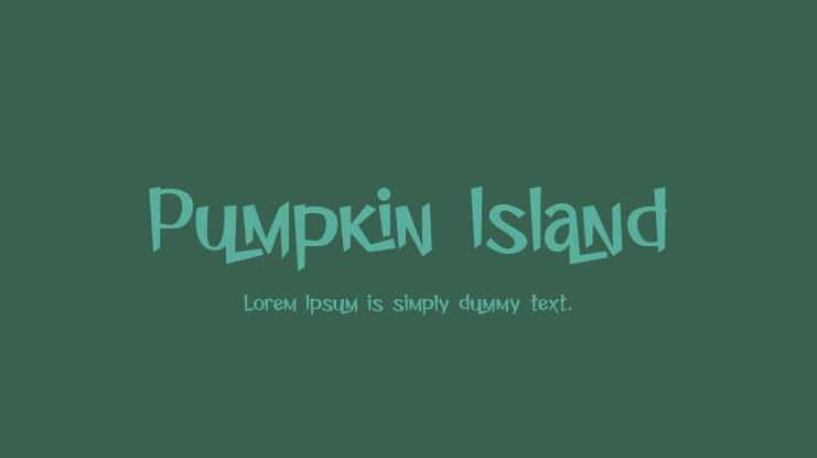 Pumpkin Island Font