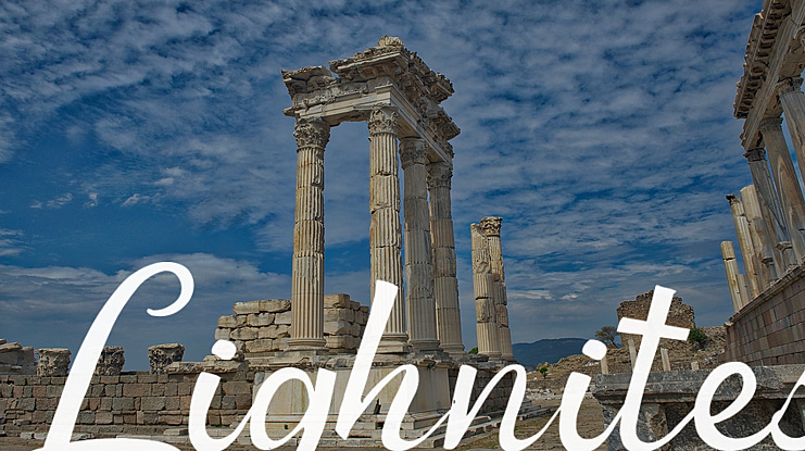 Lighnites Font