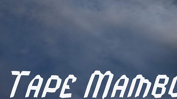 Tape Mambo Font