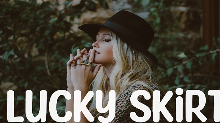 Lucky Skirt Font