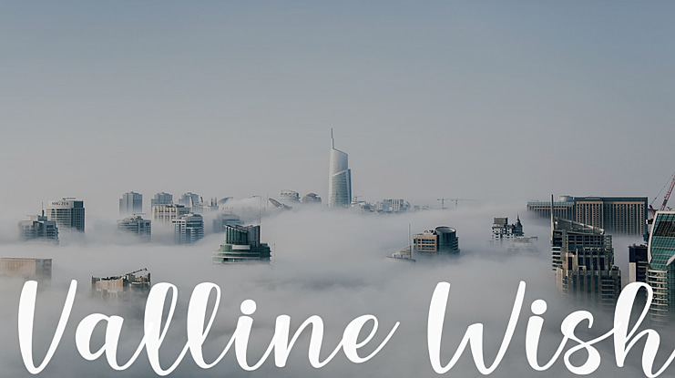 Valline Wish Font