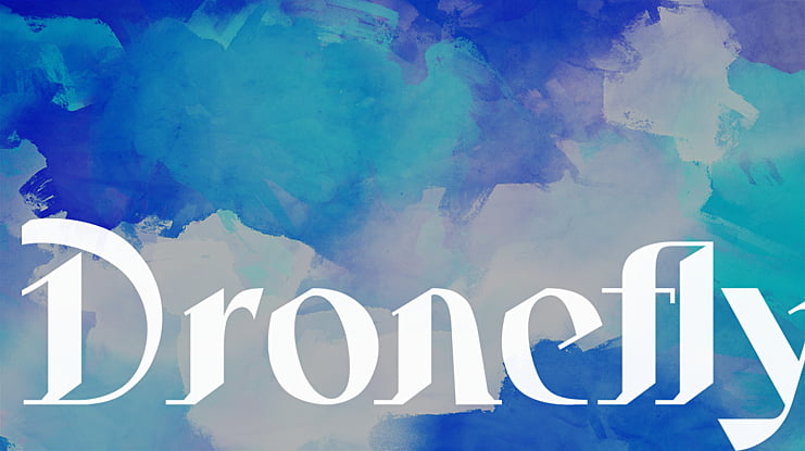 Dronefly Font