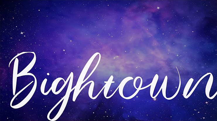 Bightown Font