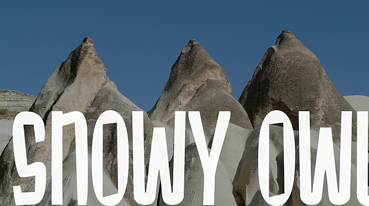 Snowy Owl Font