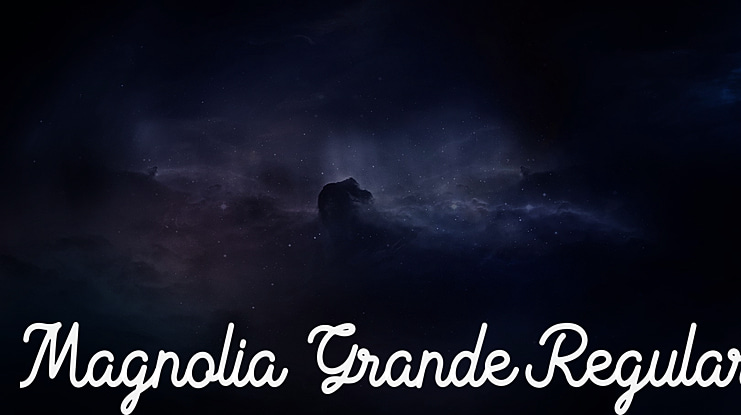 Magnolia Grande Font