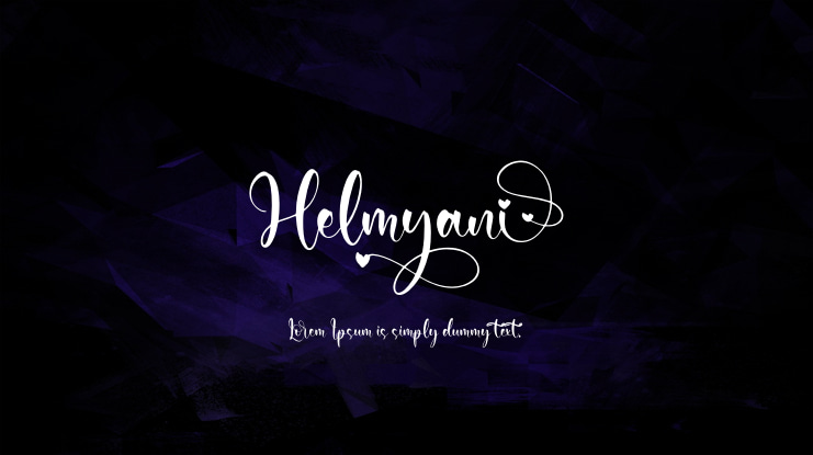 Helmyani Font
