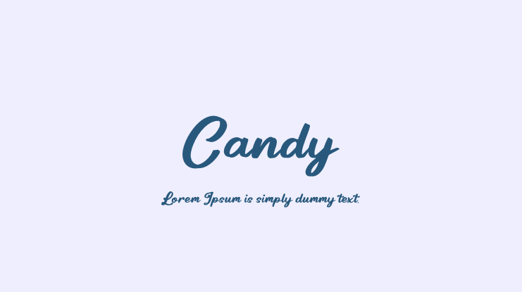 Candy Font