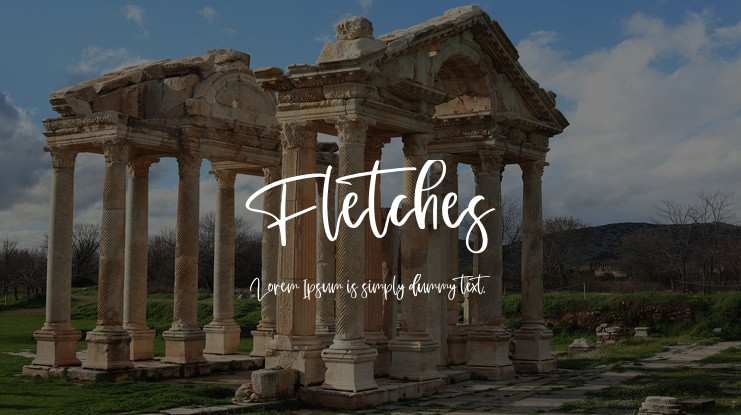 Fletches Font