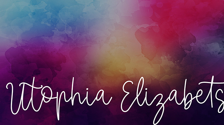 Utophia Elizabets Font