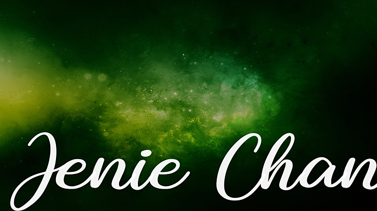 Jenie Chan Font