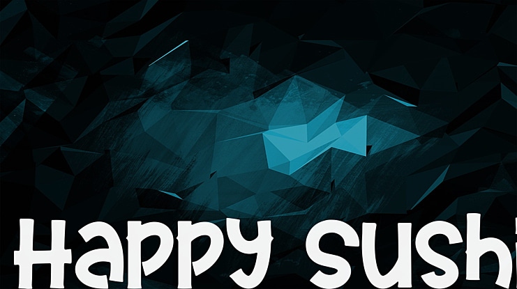 Happy Sushi Font