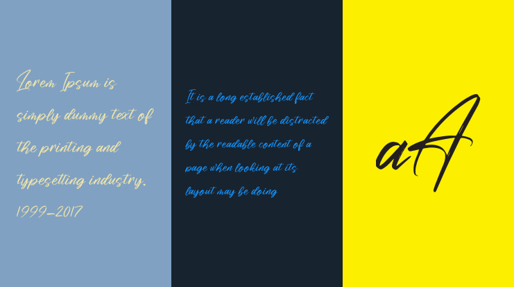 Risess Singature Font