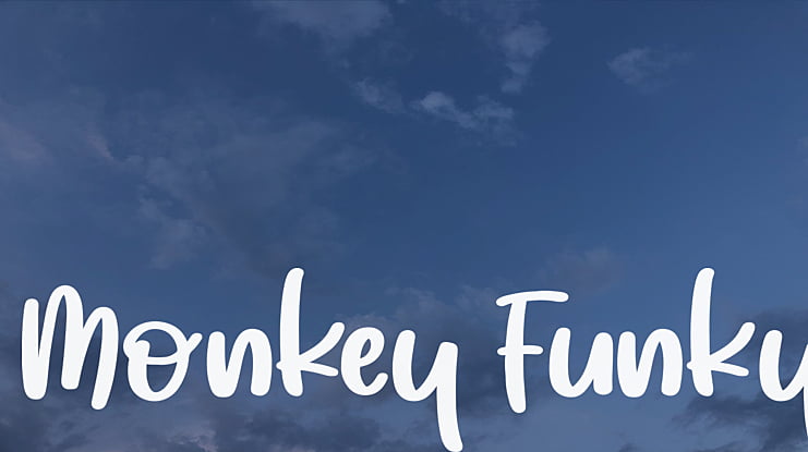 Monkey Funky Font