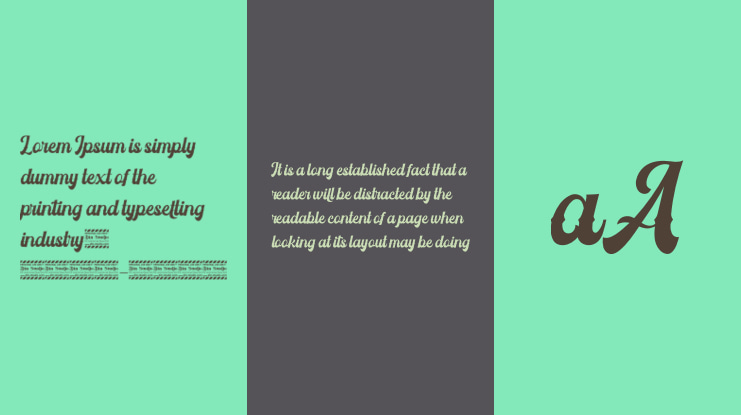 Vintage Feeling Personal Use Font